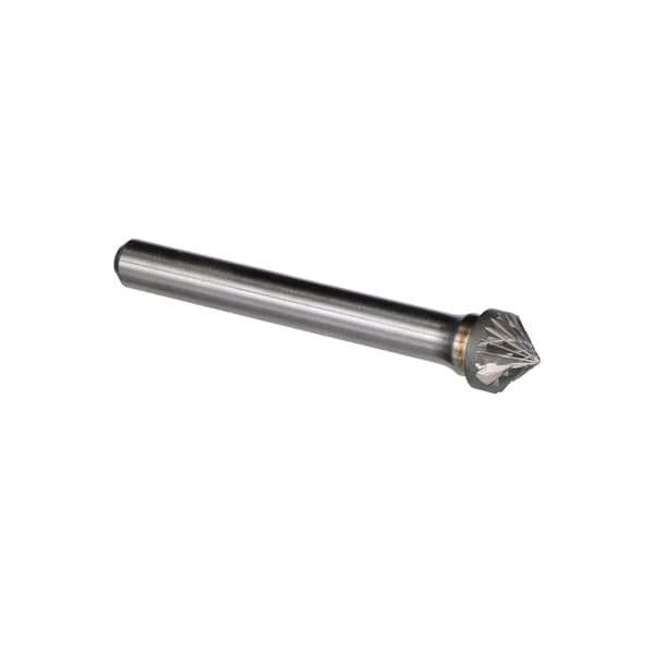 3/8"x3/16" 90 Carbide Burr 1/4" Shank