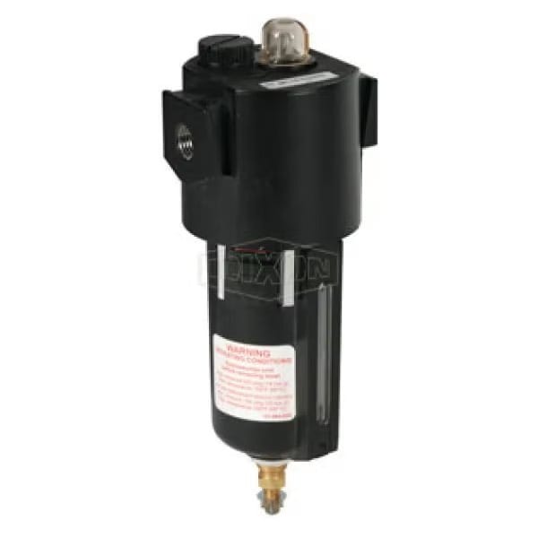Wilkerson by EconOmist Compact Lubricator, 3/8 in NPT/BSPP-G Port, 58.5 SCFM Flow Rate, 200 psi Pres