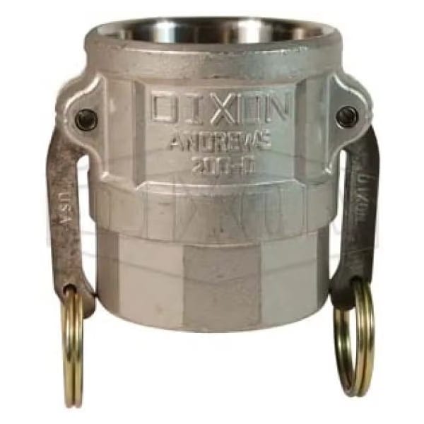 Type D Cam and Groove Coupler, 3 in Nominal, Female Coupler x FNPT End Style, 316 SS, Domestic