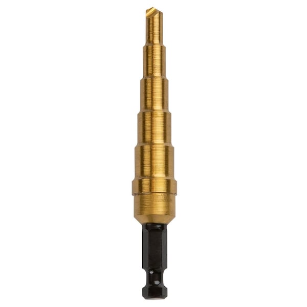 UNIBIT-# 2 TITANIUM 6 Hole Sizes