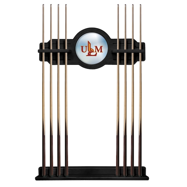 Louisiana-Monroe Cue Rack in Black Finish