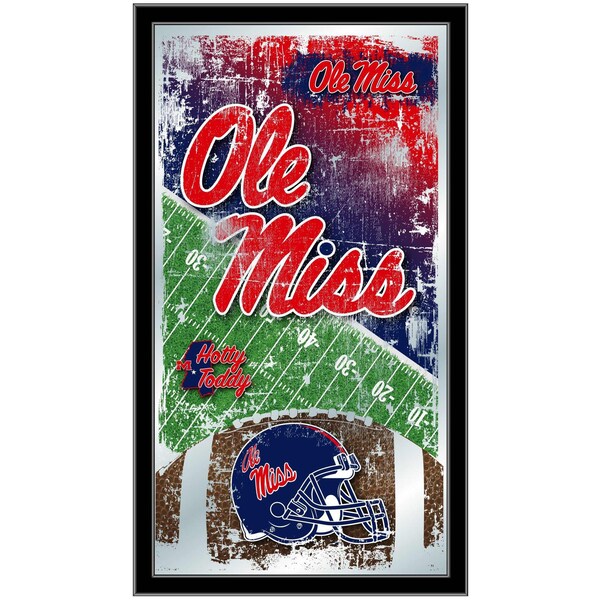 Ole' Miss 15" x 26" Football Mirror