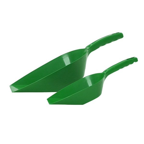 Flour Scoop, 6.1 in L, Green, PK5