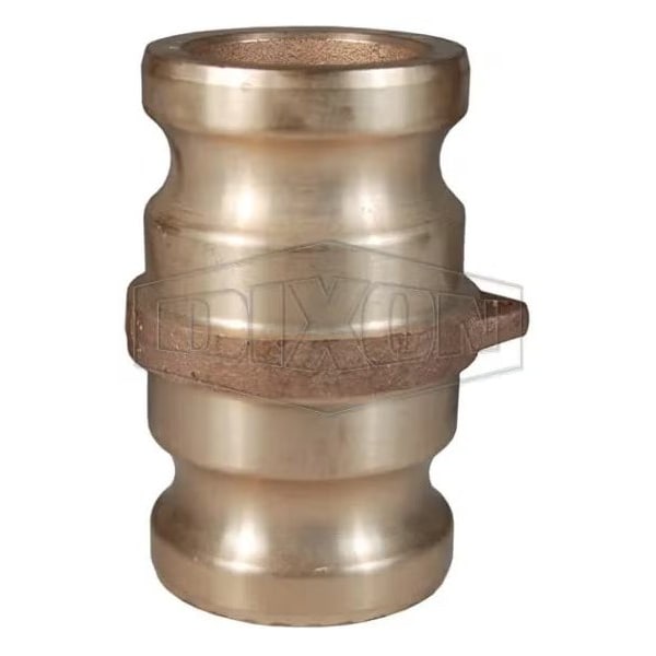 Cam and Groove Spool Adapter, 2 in, Adapter, Brass, Domestic