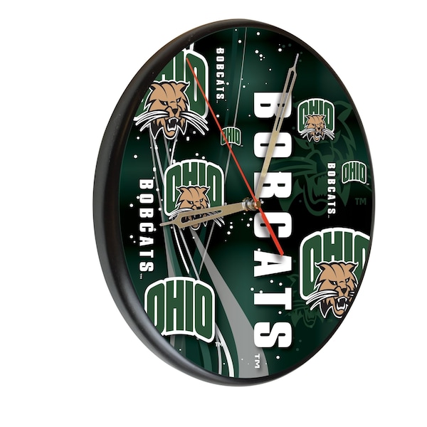 Ohio University 13" Solid Wood Clock
