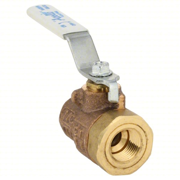 3/8" FNPT Bronze Ball Valve 2-Way