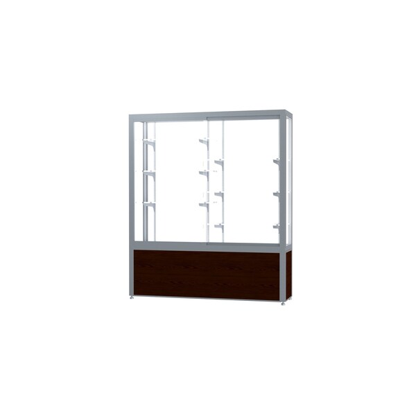 Display Case 60x66x16, White, Satin