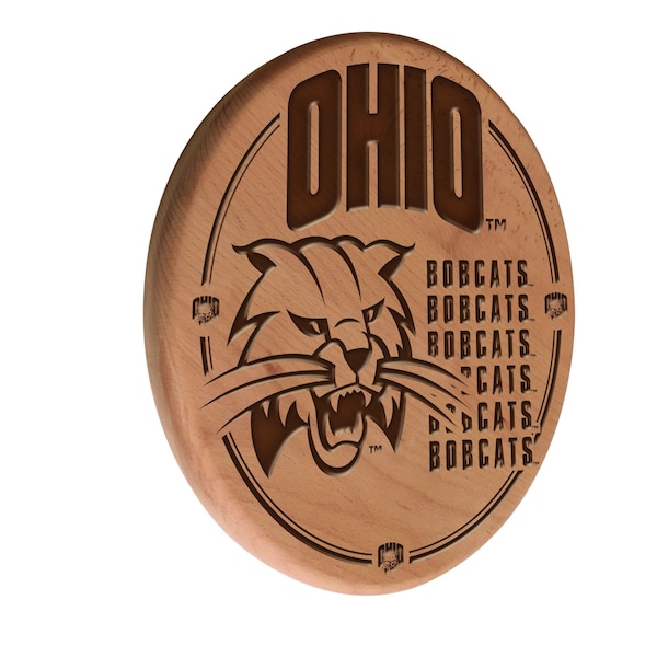 Ohio University 13" Laser Engraved Solid Wood Sign