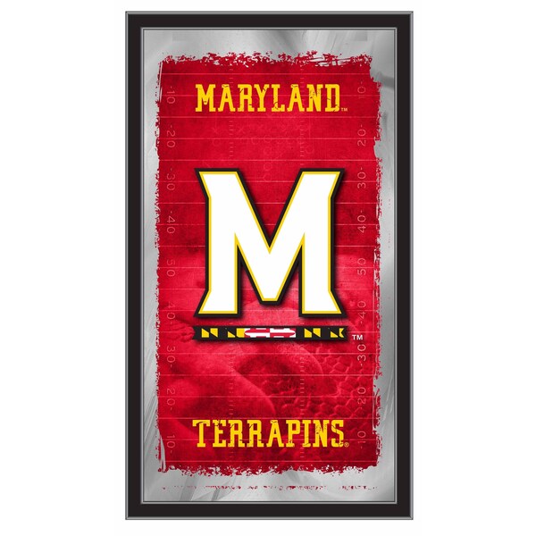 Maryland 15" x 26" Football Mirror