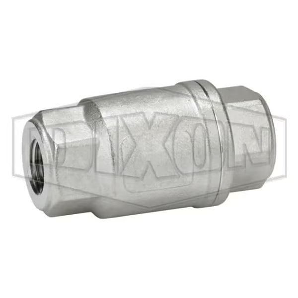 Check Valve, 1/4 in, FNPT, 316 SSss Steel Body