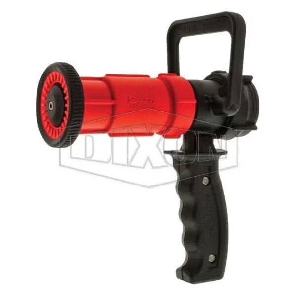 Lightweight Ball Shut-Off with Nozzle, 1-1/2 in Inlet, Polycarbonate Body