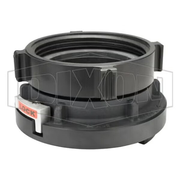 Rocker Lug Female Adapter with Buna-N Gasket, 5 x 4-1/2 in, Storz x Rigid Female NST NH, 70DegF