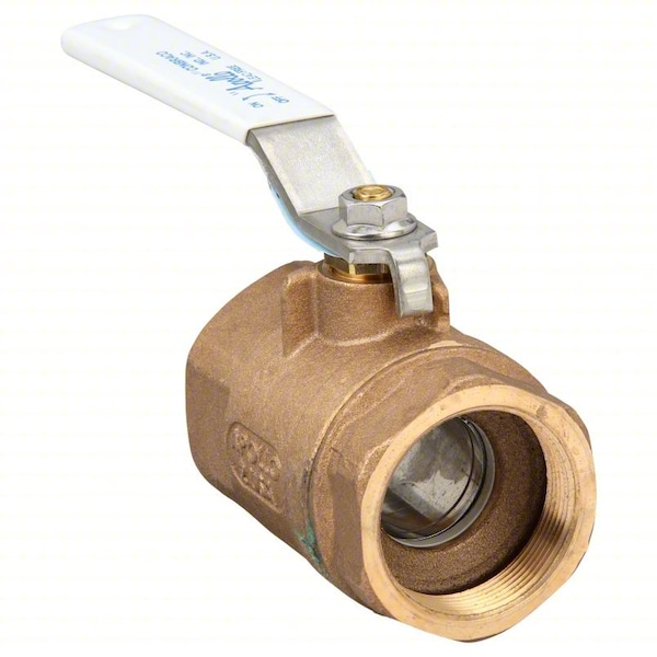 2" FNPT Bronze Ball Valve Inline