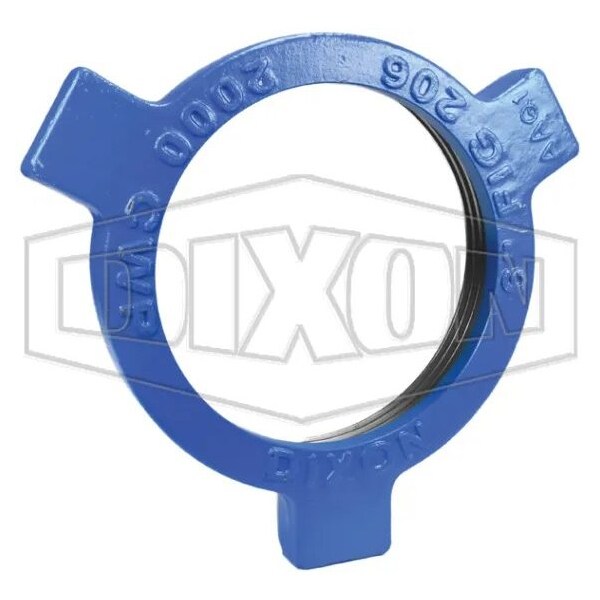FIG 206 1 pc Wing Hammer Union Nut, Female ACME Thread, 6 in Thread, 2-3/16 in H, Forged Steel