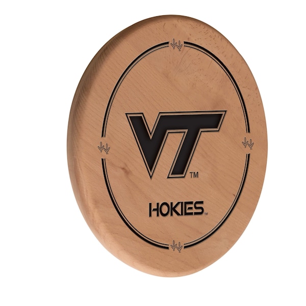 Virginia Tech University 13" Laser Engraved Solid Wood Sign