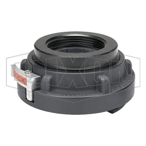 Rocker Lug Female Adapter with Buna-N Gasket, 4 x 2-1/2 in, Storz x Rigid Female NST NH, 70DegF