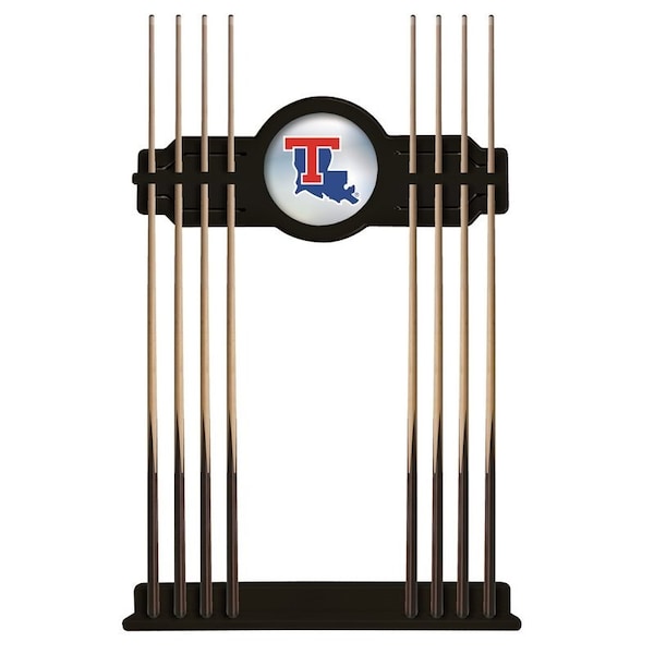 Louisiana Tech Cue Rack in Black Finish