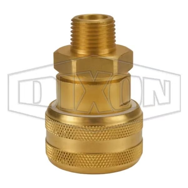 Air Chief Industrial Automotive Quick Connect Coupler, 1/2 in Nominal, Quick Connect Coupler x MNPT,