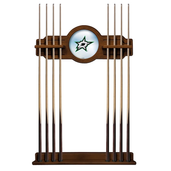 Dallas Stars Cue Rack in Chardonnay Finish