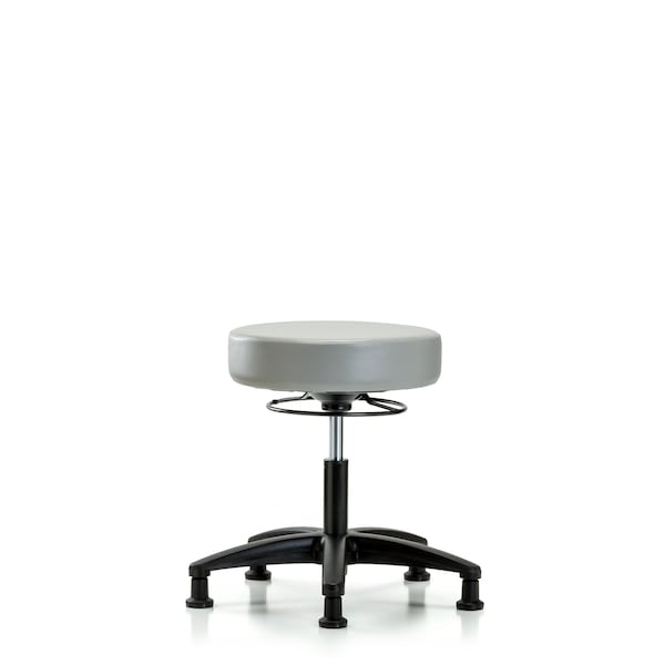 Desk Stool, Vinyl, Glides, Dov