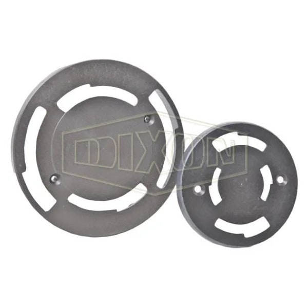 The Right Connection Threaded Mounting Plate, 4 x 5 in Nominal, Storz End Style, Aluminum, Domestic