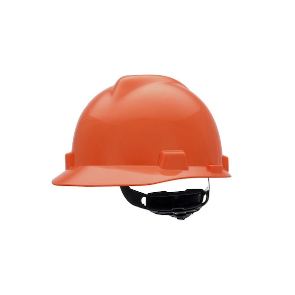 V-Gard Slotted Cap, HDPE, Fas-Trac III Suspension, Type I, Class E, Orange (10.6in L x 8.7in W)