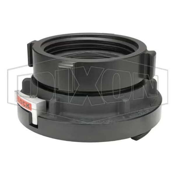Rocker Lug Female Adapter with Buna-N Gasket, 5 x 4 in, Storz x Rigid Female NST NH, 70DegF
