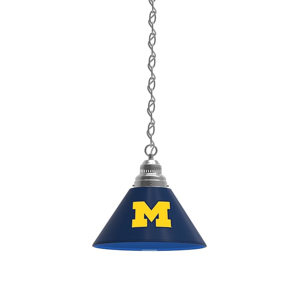 Michigan Pendant Light, Chrome Fixture