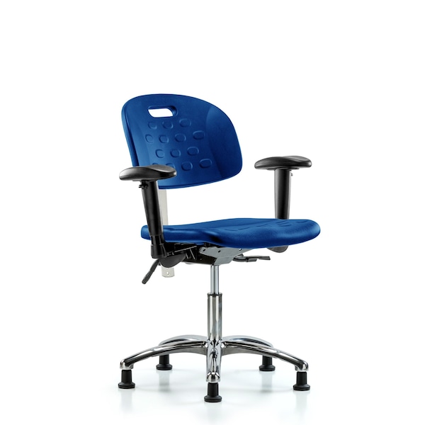 Clean Room Chair, Adjustable Arms