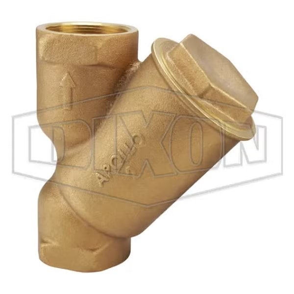Y-Line Strainer, 2 in Nominal, 6-11/16 in OAL, FNPT Connection, Domestic