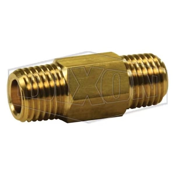 Disposable In-Line Nipple Filter, 40 micron Filter, 20 SCFM Flow Rate, 1/4 in Nominal, MNPT Connecti