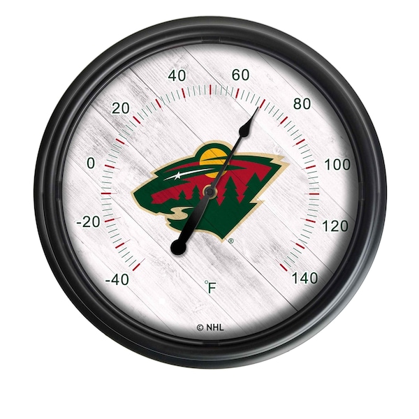 Minnesota Wild Indoor/Outdoor LED Thermometer