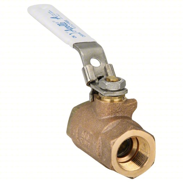 3/4" FNPT Bronze Ball Valve Inline
