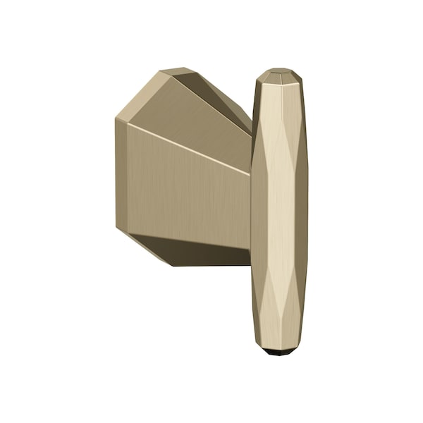 St. Vincent Golden Champagne Contemporary Single Robe Hook