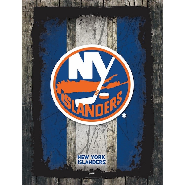 New York Islanders 15" x 20" Canvas Wall Art