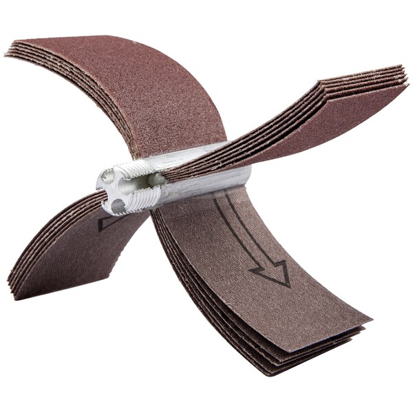Plain Flap B-4 Bore Polisher4-1/2 x 1-1/