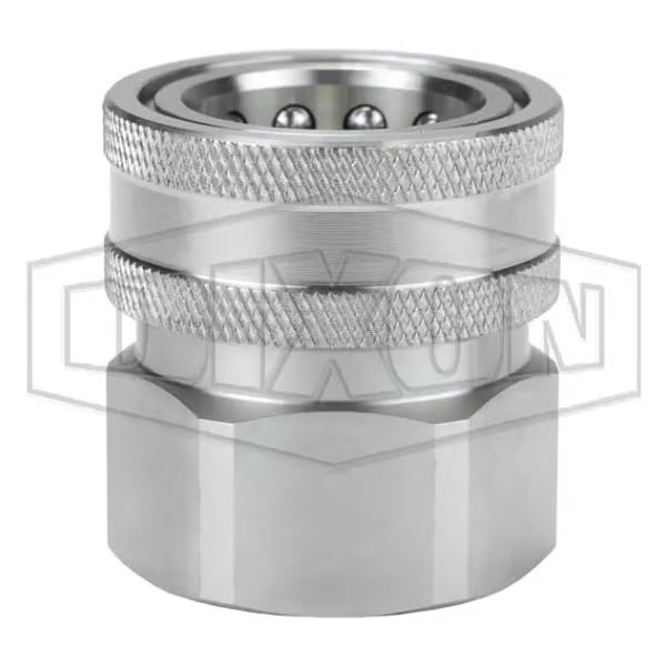 316SS 2 in H-COUPLER, 2 in NPTF UNVALVED