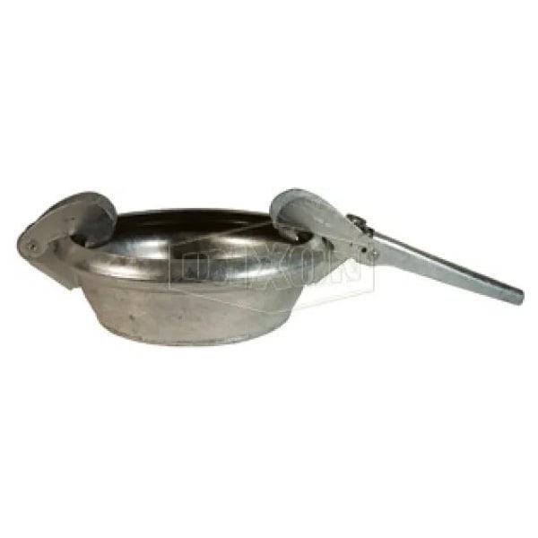 Industrial Type A Female Quick-Connect Plug, Steel, 10 in Nominal, Hot Dipped Galvanized, Domestic