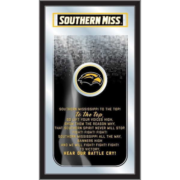 Southern Miss 26" x 15" Fight Song Mirror