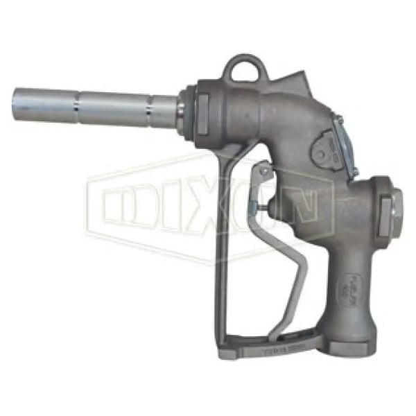 100 High Flow Diesel Service Automatic Nozzle, 75 GPM, 1-1/4 in FNPT Inlet x 1-3/8 in Spout Outlet,