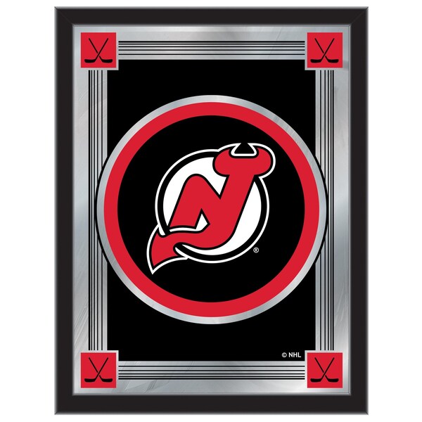 New Jersey Devils 17" x 22" Logo Mirror