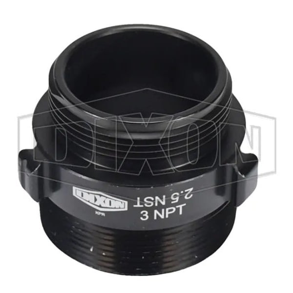 Style N36 Double Male Rocker Lug Adapter, 2-1/2 x 3 in, Male NST NH x MNPT