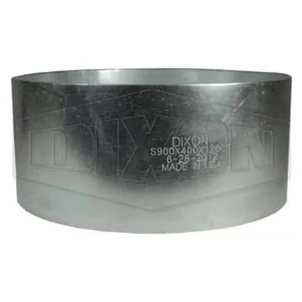 S950X400X 120CS King Crimp Large Hose Sleeve, 9-1/2 in Nominal, 4 L x 0.12 in Thick, Carbon Steel,