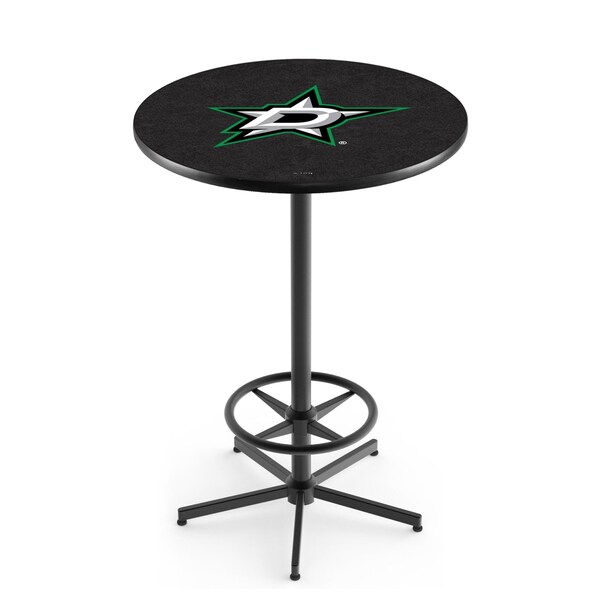 42" Black Dallas Stars Pub Table