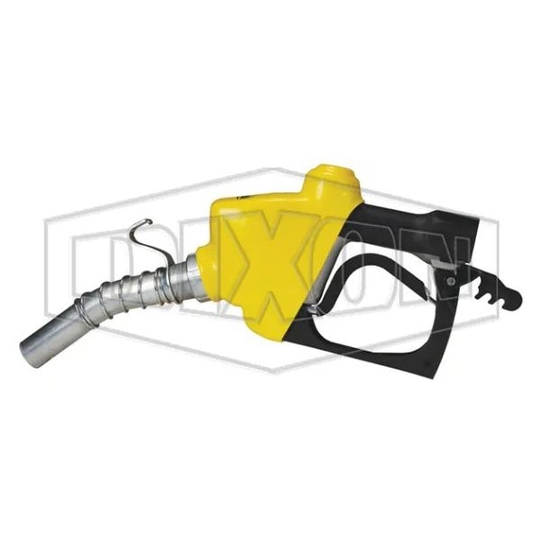 Diesel Service Farm and Consumer Nozzle with Trigger Hold-Open Clip, 1 in FNPT Inlet x 1-1/8 in Spou