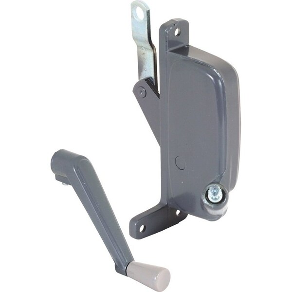 H 3672 Window Operator, Right, Aluminum, BakedOn Enamel