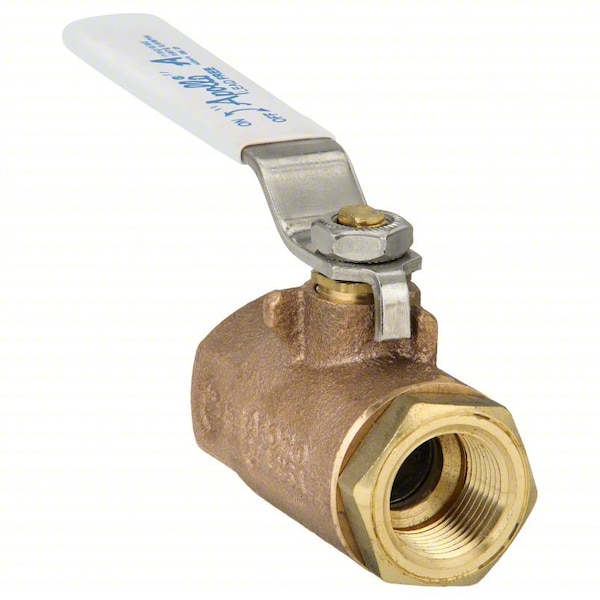 3/4" FNPT Bronze Ball Valve Inline
