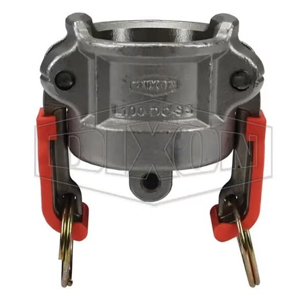 Type DC Vent-Lock Cam and Groove Dust Cap, 1 in Nominal, 316 SSss Steel