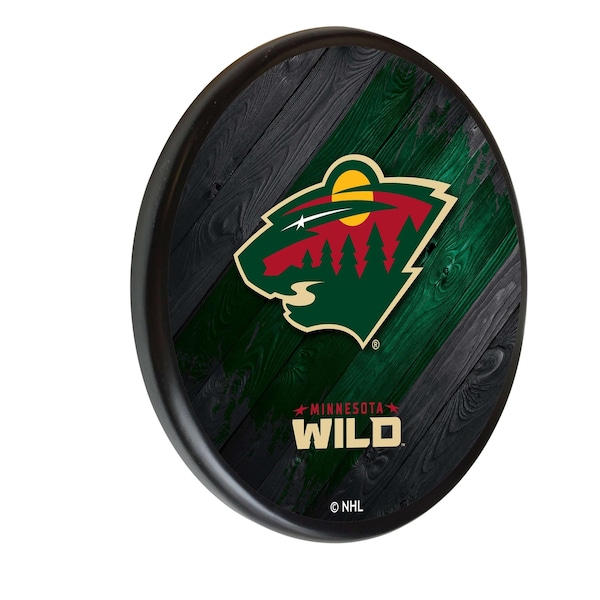 Minnesota Wild 13" Solid Wood Sign