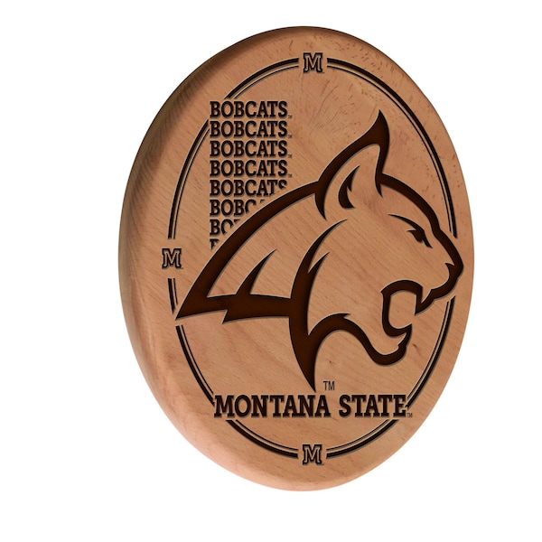 Montana State University 13" Laser Engraved Solid Wood Sign